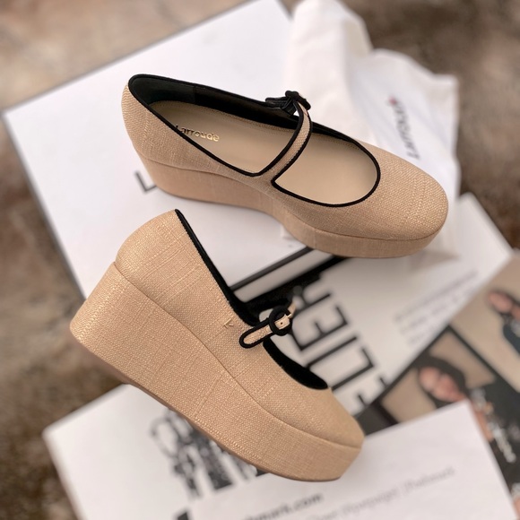 Larroude Shoes - Larroudé Blair Flatform Pumps